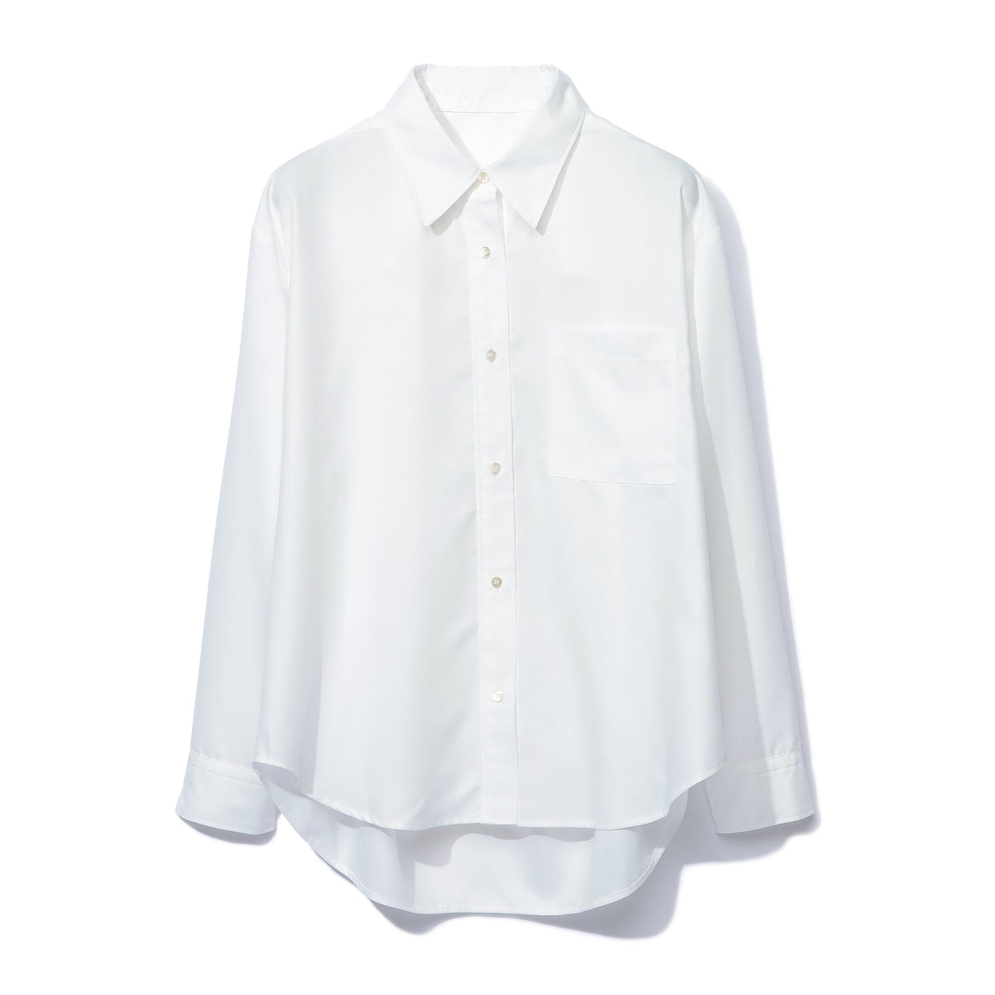 バックギャザーシャツ|shirt with gathers at the back
