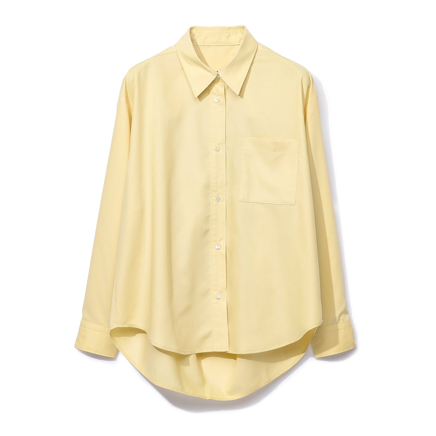 バックギャザーシャツ|shirt with gathers at the back