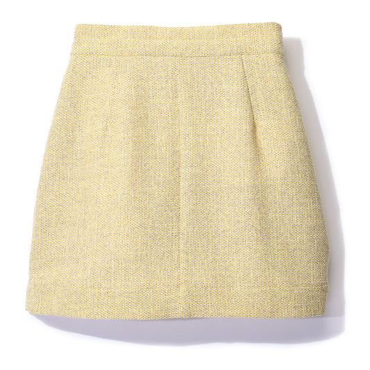 タックミニスカート|mini skirt with tuck