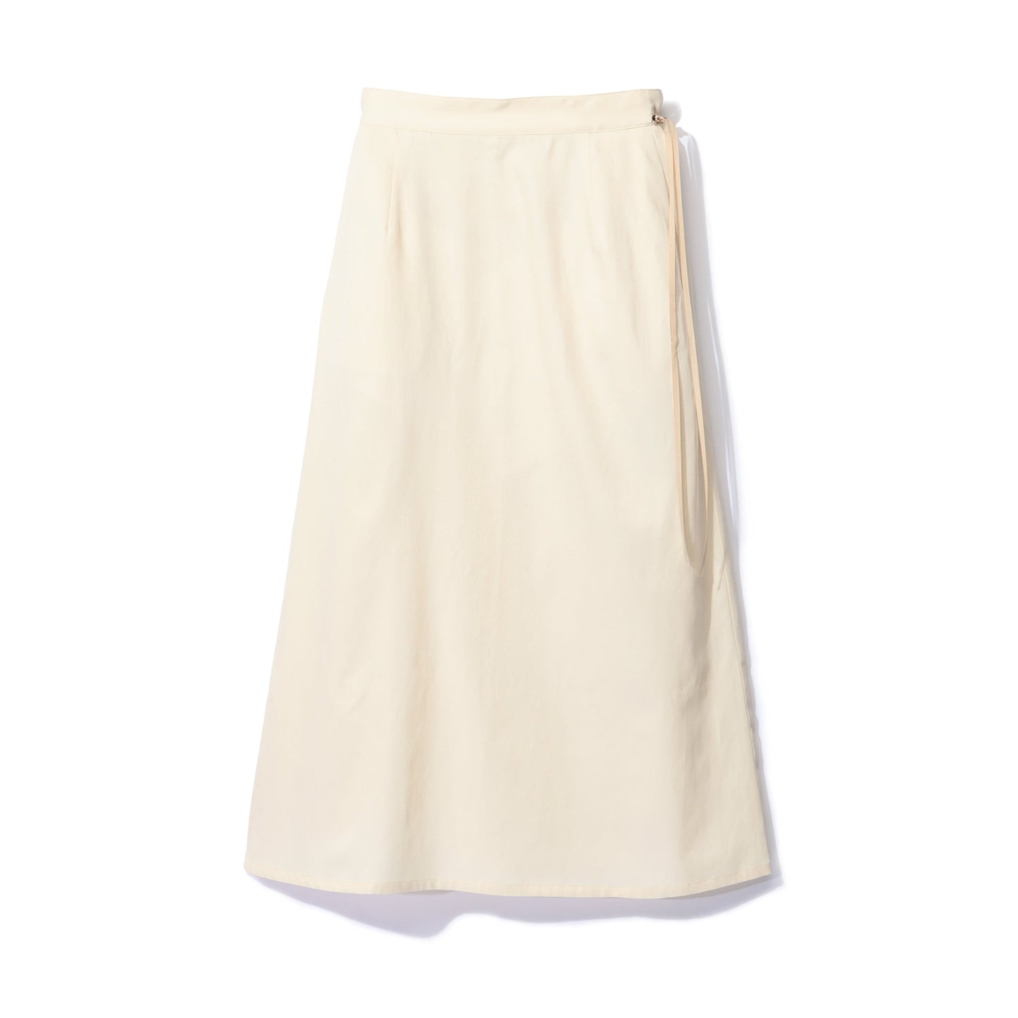ミニフリルギャザースカート|long skirt with mini ruffles
