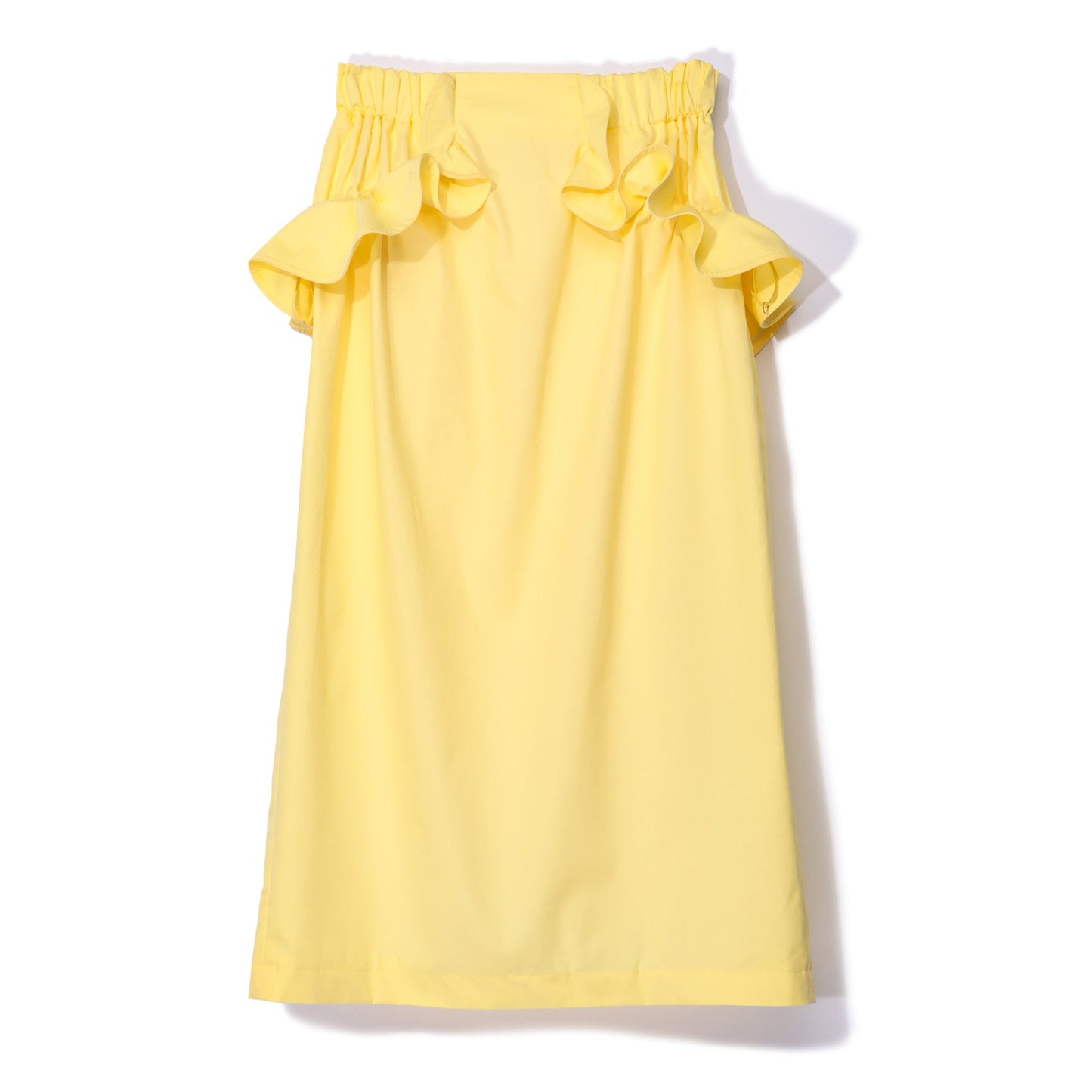 ボリュームフリルミディスカート|voluminous ruffle midi skirt