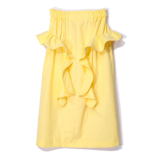 ボリュームフリルミディスカート|voluminous ruffle midi skirt