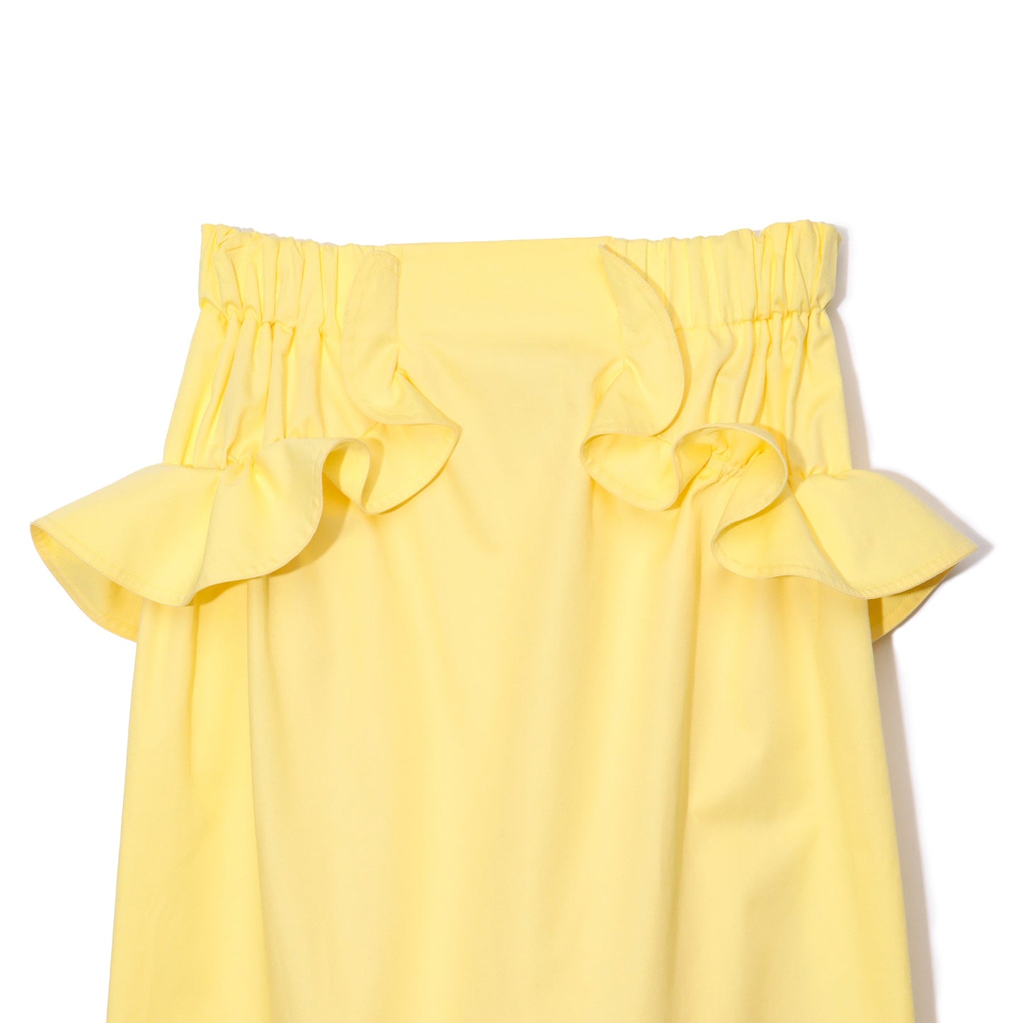 ボリュームフリルミディスカート|voluminous ruffle midi skirt