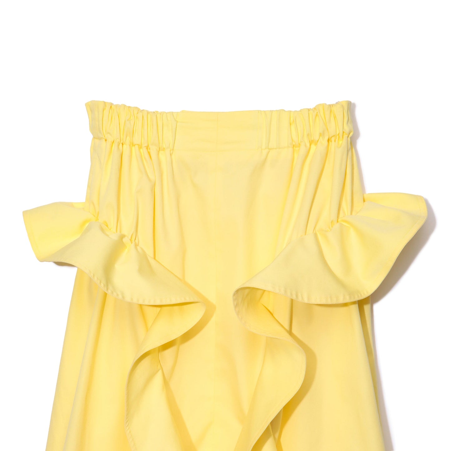 ボリュームフリルミディスカート|voluminous ruffle midi skirt