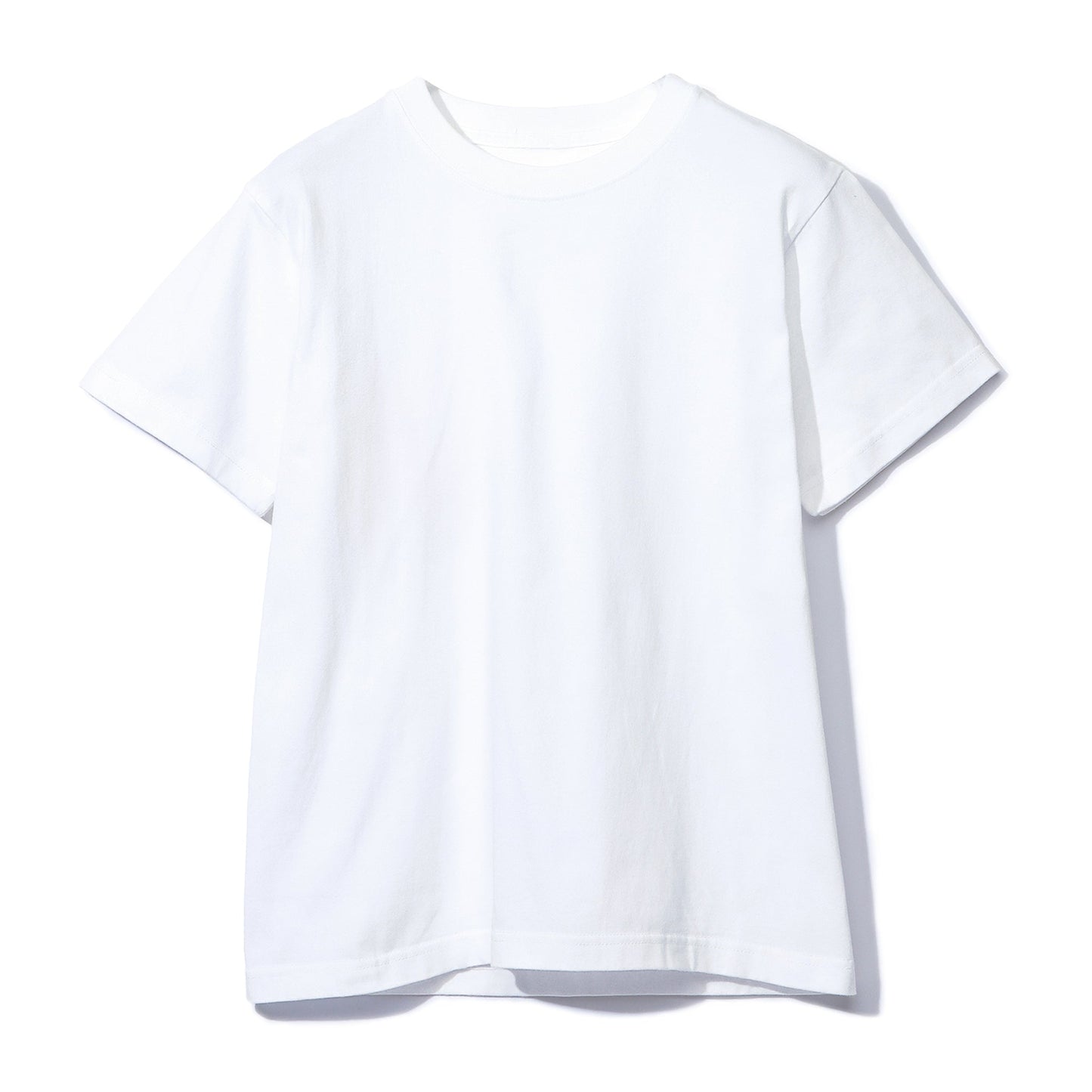 刺繍半袖Tシャツ|short sleeve T-shirt with flower embroidery